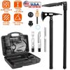 Multifunctional Shovel Axe Set Camping Survival Shovel Multitool Emergency Survival Gear with Extension Handles Carrying Box