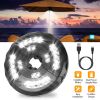 Umbrella Pole Light Cordless 28 LEDs Patio Umbrella Light White Light with 3 Lighting Modes for Patio Umbrella Camping Tent Outdoor Use