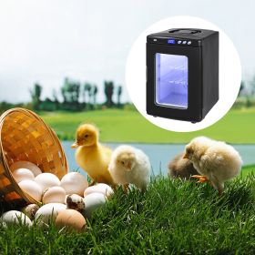 Black Reptile Incubator 25L Scientific Lab Incubator Digital Incubator Cooling And Heating 5-42Â°C Reptile Egg Incubator 12V/110V Work For Small Repti