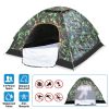 3/4 Person Instant Pop Up Dome Tent Waterproof Camping Tent w/Mosquito Net Doors Bags
