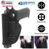 Inside Outside Waistband Gun Holster Pistol IWB Holster for Left Right Hand for Compact Medium Large Handgun
