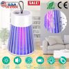 Electric Bug Zapper Mosquito Insect Killer Lamp Portable LED Light Fly Trap Catcher w/ LED Light