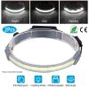 3-Mode LED Headlamp Rear Light USB Rechargeable IPX4 Waterproof Headlight Hand-Free Fishing LED Strip For Fishing Camping Hiking Running