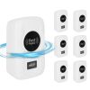 6 Pack 32-120KHz Ultrasonic Insect Repellent Indoor Plug In Bug Repellent Mosquito Roaches Mice Control with 3 Modes for Bedroom Garage Warehouse Offi