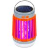Solar USB Electric Bug Zapper Mosquito Insect Killer Lamp Portable UV Light Bulbs Fly Trap Catcher w/ 5 Light Modes Hanging Hook