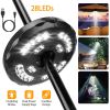 Umbrella Pole Light Cordless 28 LEDs Patio Umbrella Light White Light with 3 Lighting Modes for Patio Umbrella Camping Tent Outdoor Use