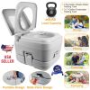 10L/2.64Gal Portable Toilet Camping Porta Potty Leak-proof Flush Travel Commode For Camping Traveling Boating Outdoor Activities