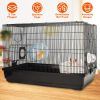 2-Tier Hamster Cage Small Animal Critter House Habitat Cage Hamster Playpen for Pet Rat Mice Hamster