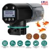Automatic Fish Feeder 8.45OZ Capacity Electric Fish Food Dispenser for Fish Tank Aquarium Moisture-Proof Fish Feed Timer with 4 Programmable Modes Adj