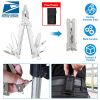 13-in-1 Pocket Knife Pliers Stainless Steel Outdoor Survival MultiTool for Camping Hiking