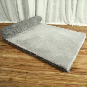 Pet Dog Bed (Option: Grey-Unilateral-M)