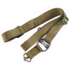 2 Point Rifle Gun Sling Adjustable w/ Fast Loop Heavy Duty Quick Detach Swivel for Outdoor Sports