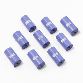 EPI Environmentally Friendly Degradable Pet Garbage Bag (Option: Purple 1 Roll-Tasteless)