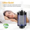 Electric Bug Zapper UV Light Flying Zapper Insect Killer Lamps Pest Mosquito Fly Trap Catcher Odorless Noiseless for Home Restaurant
