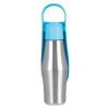 25OZ Portable Dog Water Bottle Foldable Stainless Steel Water Dispenser Leak-Proof Design for Dog Walking Traveling Hiking Outdoor Activities
